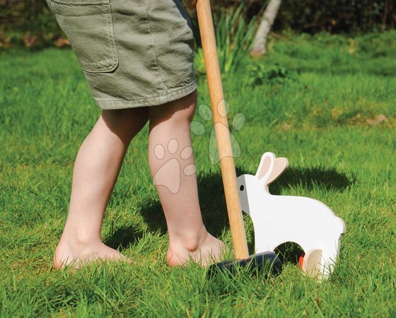 Holzspiele - Holz-Krocketset Woodland Indoor Croquet Set Tender Leaf Toys - 28
