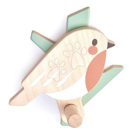 Drewniane meble dziecięce - Haczyk drewniany dla dzieci Forest Coat Hook Tender Leaf Toys