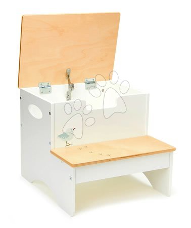 Dětský dřevěný nábytek - Dřevěné lesní schody Forest Step Tender Leaf Toys - 1