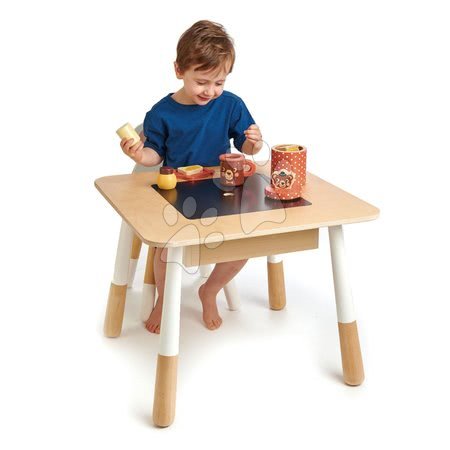 Drvene igračke - Drveni stol za djecu Forest Table Tender Leaf Toys_1