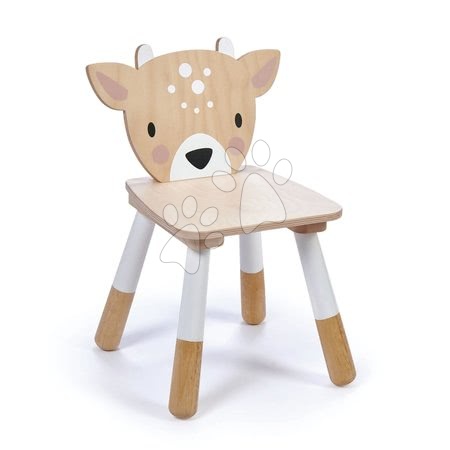 Kinderholzmöbel - Holzstuhl Reh Forest Deer Chair Tender Leaf Toys