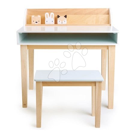 Kinderholzmöbel - Holztisch mit Stuhl Desk and Chair Tender Leaf Toys_1