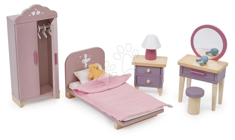 Holzpuppenhäuser - Puppenhaus aus Holz Mulberry Mansion von Tender Leaf Toys - 4