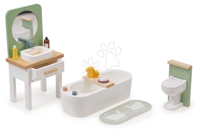 Holzpuppenhäuser - Puppenhaus aus Holz Mulberry Mansion von Tender Leaf Toys - 5