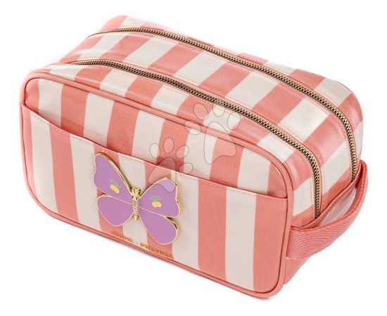 Iskolai hátizsákok - Utazó piperetáska Travel Pouch Butterfly Stripe Jeune Premier - 2
