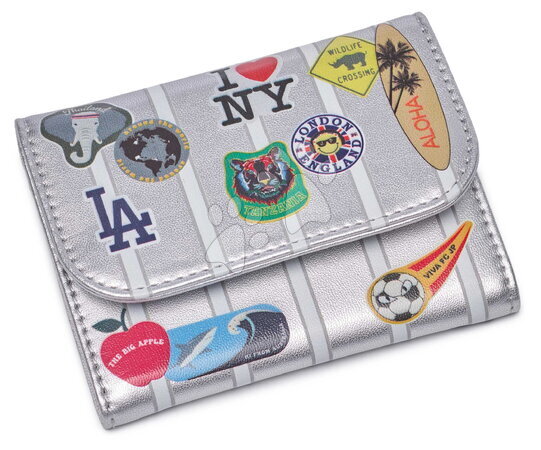 Od 2 do 3 rokov - Peňaženka Wallet Jetsetter Silver Jeune Premier