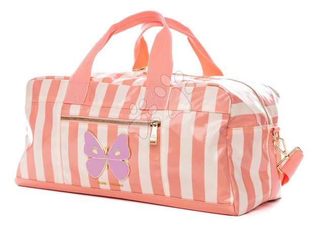 2-től 3 éves korig - Utazótáska Caroline Weekend Bag Butterfly Stripe Jeune Premier