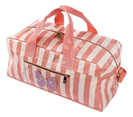 Iskolai hátizsákok - Utazótáska Caroline Weekend Bag Butterfly Stripe Jeune Premier - 2