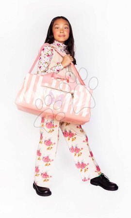 Iskolai hátizsákok - Utazótáska Caroline Weekend Bag Butterfly Stripe Jeune Premier - 4