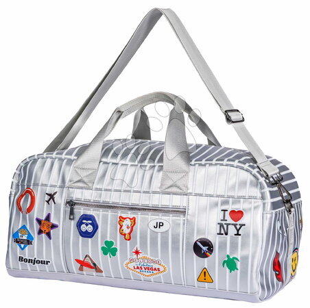 Školské potreby | Strana 6 - Cestovná taška Caroline Weekend Bag Jetsetter Silver Jeune Premier_1