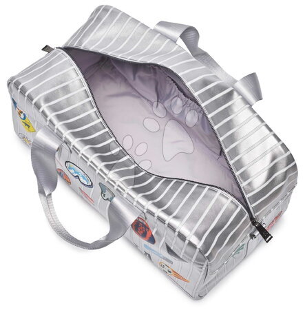 Školní tašky a batohy - Set cestovní taška Caroline Weekend Bag Jetsetter Silver Jeune Premier ergonomická a cestovní pouzdro_3