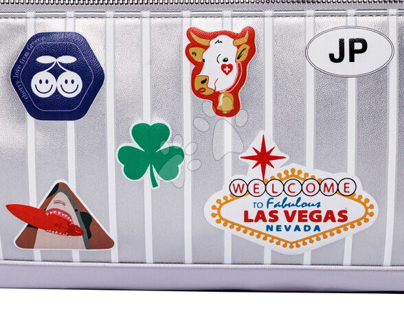 Školní tašky a batohy - Set cestovní taška Caroline Weekend Bag Jetsetter Silver Jeune Premier ergonomická a cestovní pouzdro_5