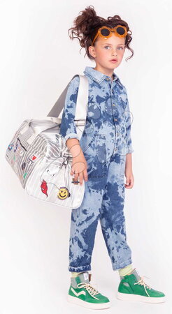 Školní tašky a batohy - Set cestovní taška Caroline Weekend Bag Jetsetter Silver Jeune Premier ergonomická a cestovní pouzdro_8