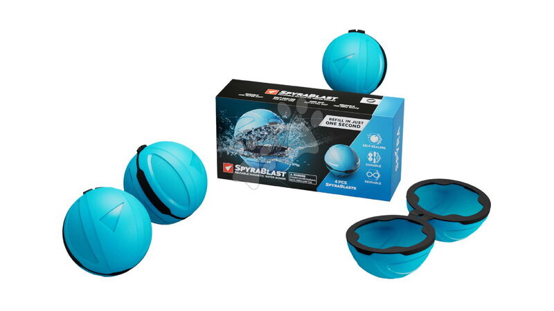 Vodní pistolky - Vodní granát magnetický SpyraBlast Blue Spyra - 7