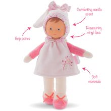 Lutke za djecu od 0 mjeseci - Lutka Miss Cotton Flower Mon Doudou Corolle s plavim očima i pletenicom 25 cm od 0 mjeseci starosti_2