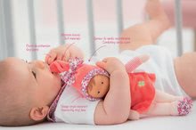 Igrače dojenčki od 0. meseca - Dojenček Miss Floral Bloom Mon Doudou Corolle z modrimi očkami in mašnico 25 cm od 0 mes_4