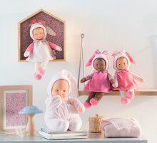 Igrače dojenčki od 0. meseca - Dojenček Miss Pink Sweet Dreams Corolle Mon Doudou rožnati z rjavimi očkami 25 cm od 0 mes_0