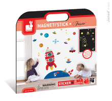 Magnetky pre deti - Magnetická dekorácia do detskej izby Glow in the Dark Magneti' Stick Janod od 3 rokov_0