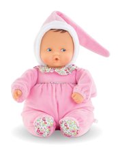 Lalka Babipouce Blossom Garden Corolle Mon Doudou z niebieskimi oczami i ustami w dziubek,  28 cm, od 0 miesiąca życia