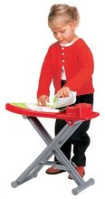 Igre kućanstva - Žehliaca doska pre deti 100% Chef Écoiffier s upratovacím vozíkom a 10 doplnkami od 18 mesiacov zelená _0