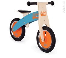 Draisiennes en bois - Vélo d'équilibre en bois Bikloon Janod Bleu et Orange depuis 3 ans_0