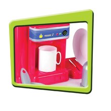 Produse vechi - Bucătărie Smoby cu aparat de cafea și cuptor cu microunde , 9 accesorii_1