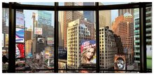Staré položky - Puzzle panorama Times Square from My Window Educa 3000 dielov_0