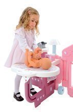 Căsuțe pentru păpuși - Centru bebe pentru păpuşă de jucărie Baby Nurse Smoby cu 13 bucăţi de accesorii_1