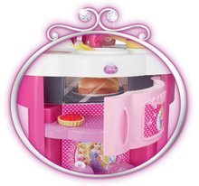 Obyčajné kuchynky - Set kuchynka Disney Princezné s hodinami a športový kočík pre bábiku Pastel_1