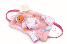 Kompleti za oskrbo punčk in dojenčkov - Komplet previjalna miza za dojenčka Baby Nurse Srček Smoby in previjalna podloga s previjalnim setom_1