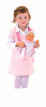 Staré položky - Nosidlo pre bábiku do 42 cm Baby Nurse Smoby klokanka svetloružové_2