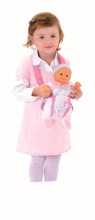 Produse vechi - Port bebe pentru păpuşă Baby Nurse Smoby cangur roz deschis_2