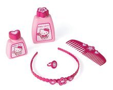 Măsuță cosmetică pentru copii - Masă de machiaj Hello Kitty Smoby cu sertare care se pot deschide şi cu 5 accesorii roz închis_0