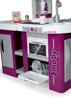 Elektronické kuchyňky - Kuchyňka Studio XL Tefal Smoby elektronická se zvuky, se sodou, ledničkou a 32 doplňky fialová_3