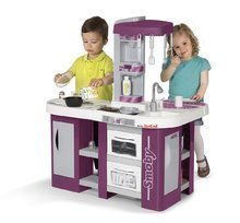 Elektronické kuchynky - Kuchynka Studio XL Tefal Smoby elektronická so zvukmi, so sódovačom, chladničkou a 32 doplnkami fialová_11