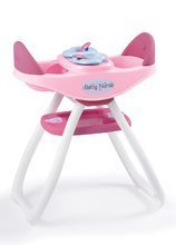 Stoličky pre bábiky - Jedálenská stolička Baby Nurse Smoby pre 42 cm bábiky dvojičky so 4 doplnkami od 24 mes_1