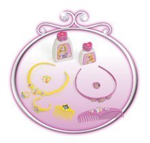 Măsuță cosmetică pentru copii - Măsuță de machiaj Prinţesele Disney 2 în 1 Smoby cu scăunel şi cu 10 accesorii_0
