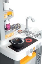 Bucătării electronice de jucărie - Bucătărie de jucărie Studio Tefal Smoby cu sunet electronic, aparat de sifon și 25 de accesorii potrocaliu_1