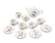 Posodice in dodatki za kuhinje - Čajni servis Hello Kitty Smoby porcelan s 13 dodatki_0