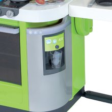 Bucătării electronice de jucărie - Bucătărie Cook Master Verte Smoby electronic, cu efecte sonorice și cu 33 de accesori, gri-verde_0