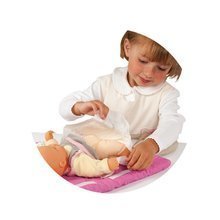Doplnky pre bábiky - Prebaľovacia podložka Baby Nurse Smoby pre 42 cm bábiku so setom na prebaľovanie tmavoružová_2