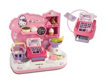 Supermarteturi pentru copii - Magazin Hello Kitty Smoby cu casă de marcat şi cu 16 accesorii_0