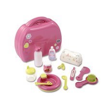 Bábiky s doplnkami sety - Set bábika Baby Nurse Zlatá edícia Smoby 32 cm a prebaľovacia sada pre bábiku v kufríku od 24 mes_2