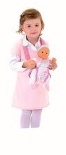 Doplnky pre bábiky - Nosidlo pre bábiku do 42 cm Baby Nurse Smoby klokanka tmavoružové_0