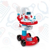 Lekárské vozíky pre deti - Lekársky vozík Smoby s infúziou a 7 doplnkami_3