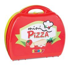 Bucătării simple de jucărie - Bucătărie Mini pizza Smoby în cufăr cu 18 accesorii_2