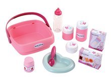 Domčeky pre bábiky sety - Prebaľovací stôl pre bábiku Baby Nurse Srdiečko Smoby s 10 doplnkami_7