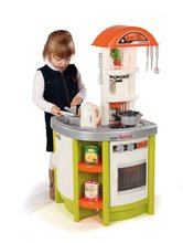 Elektronische Spielküchen - Küche Tefal Studio Smoby elektronisch mit Wasserkocher und 19 Zubehörteilen grün_0