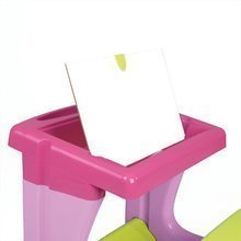 Školské lavice - Školská lavica Smoby s úložným priestorom a magnetickými písmenami a číslicami 72 ks ružová/modrá_5