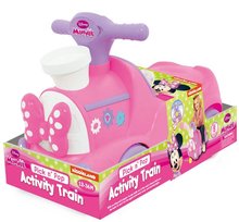 Vehicule cu sunete pentru copii - Babytaxiu electronic Disney Minnie Kiddieland tren cu mingi lansatoare roz de la 12 luni_1